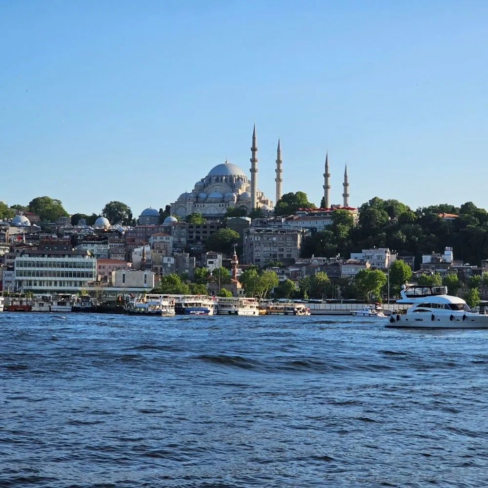 Mezquita De Soliman Desde Cuerno De Oro Guia Turistico Turquia