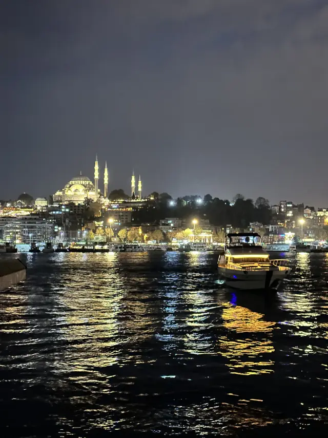 Mezquita de Süleymaniye de noche desde el Cuerno de Oro, Turquía | Guía Turístico