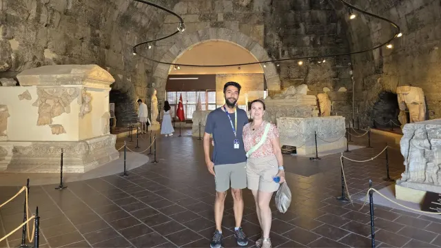 En el museo de hierapolis