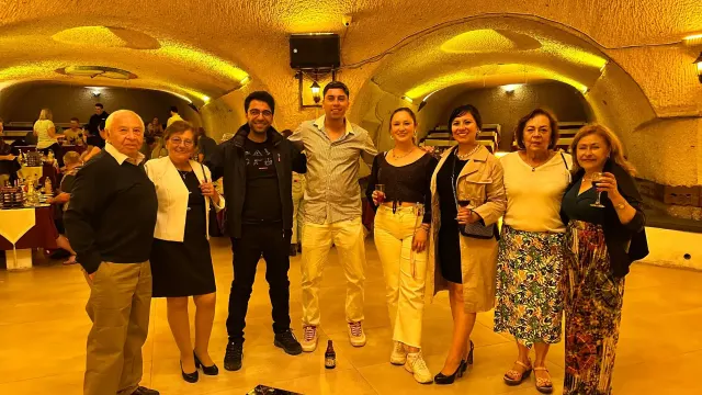 Fin de la noche turca en capadoca