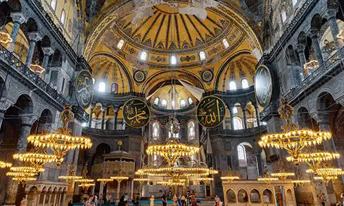 Foto de Santa Sofia durante el Tour Clasico en Estambul - Tours Estambul - Guía Turístico Turquía